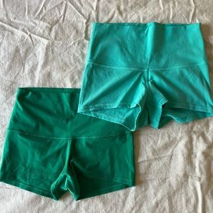 *2 for 1* lulu lemon mid rise short shorts